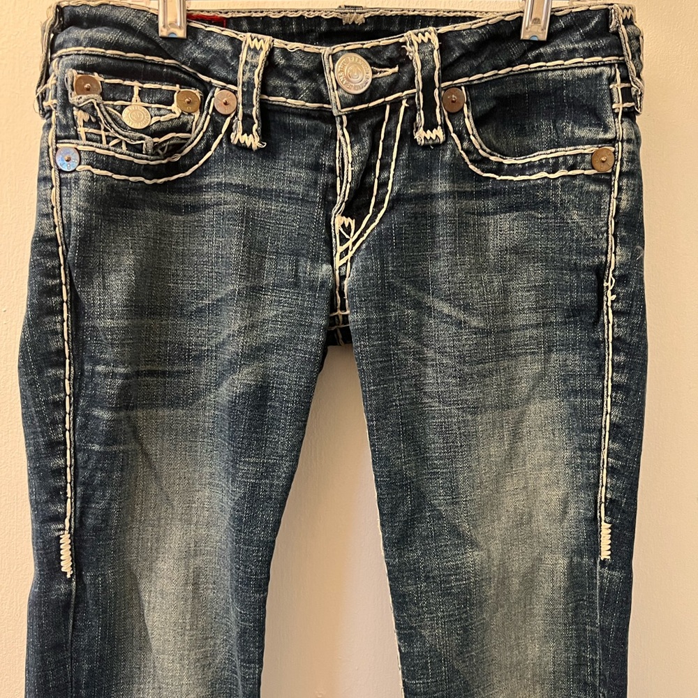 True Religion low rise jeans 27